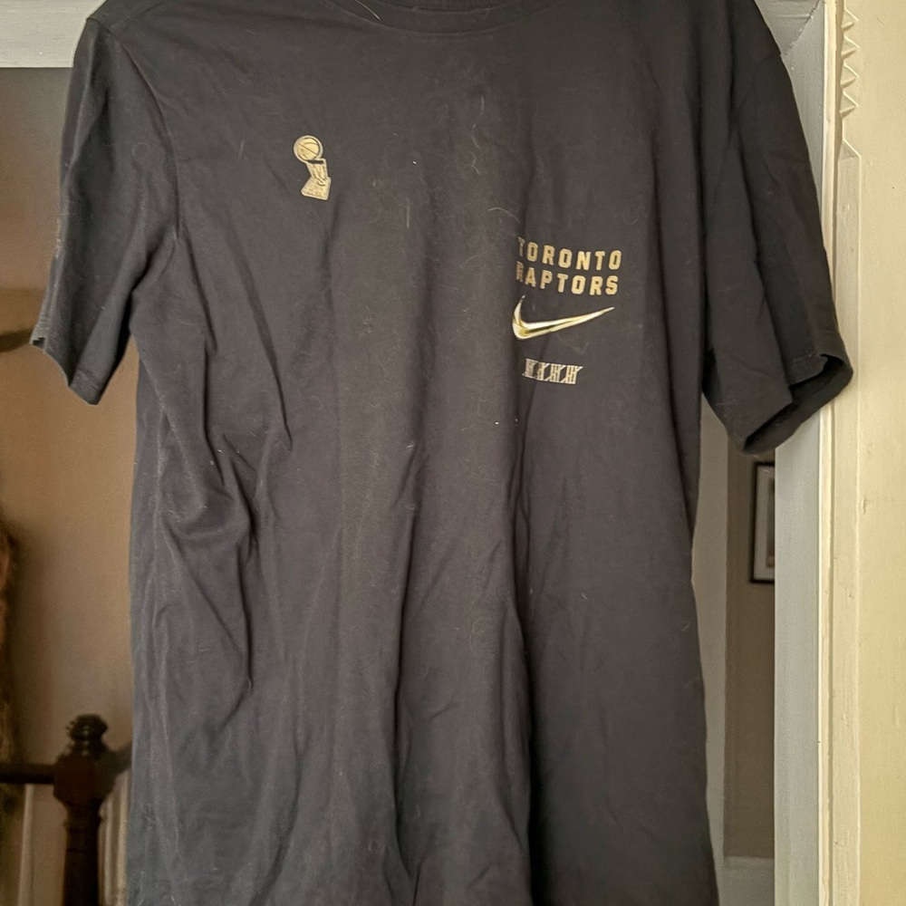 Nike Black Short Sleeve Tee with Chest Logo